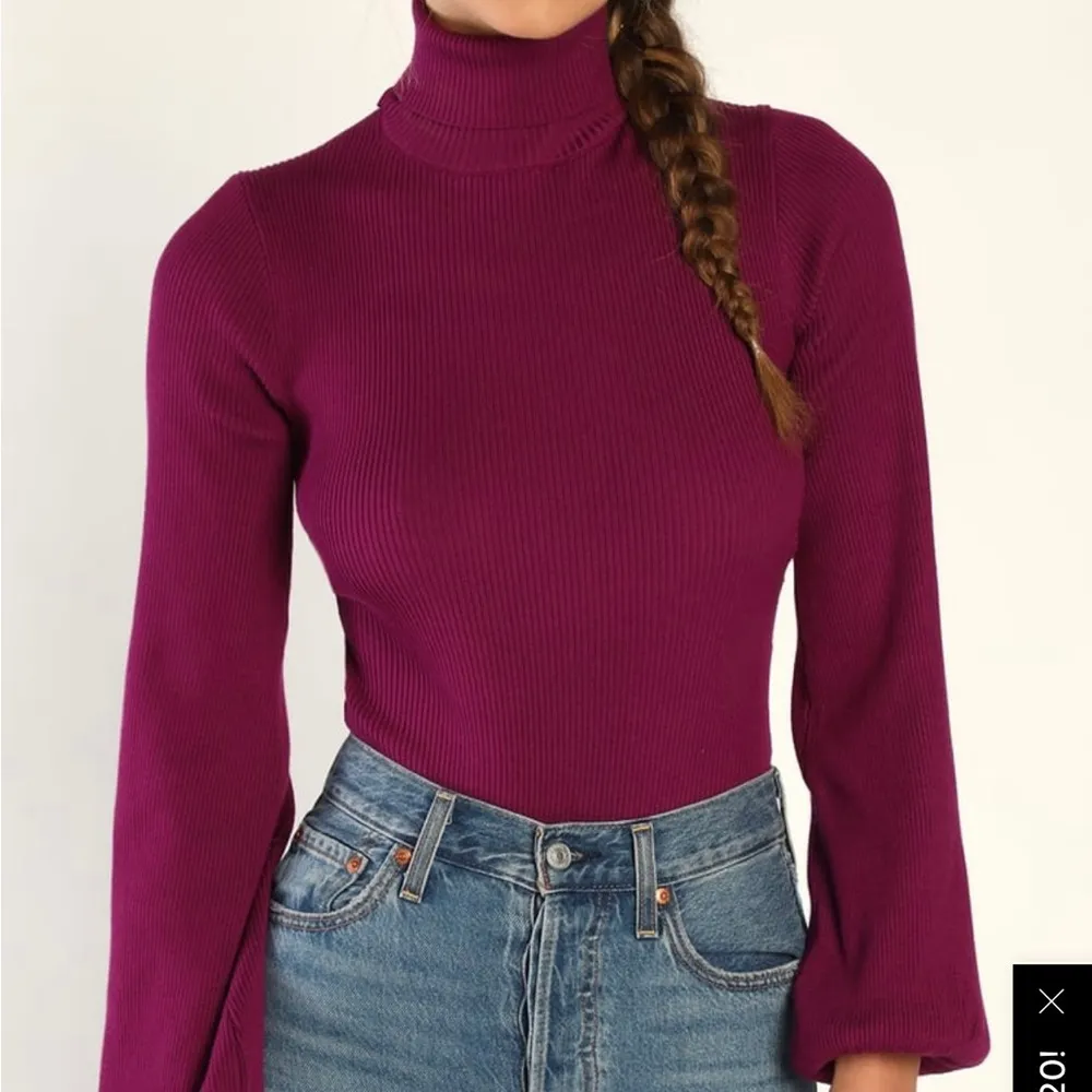 Crisscross the Universe Purple Ribbed Strappy Backless Bodysuit - Image 3