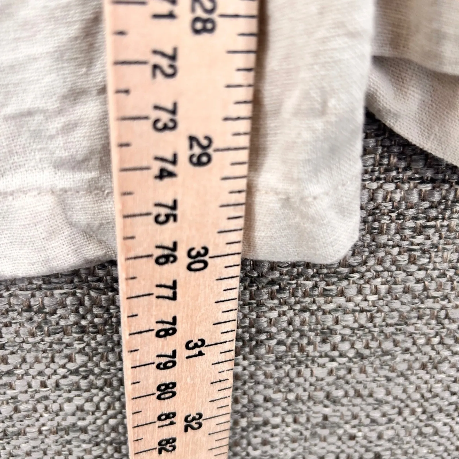 Old Navy Linen Pants Cream‎ XXL - Image 14