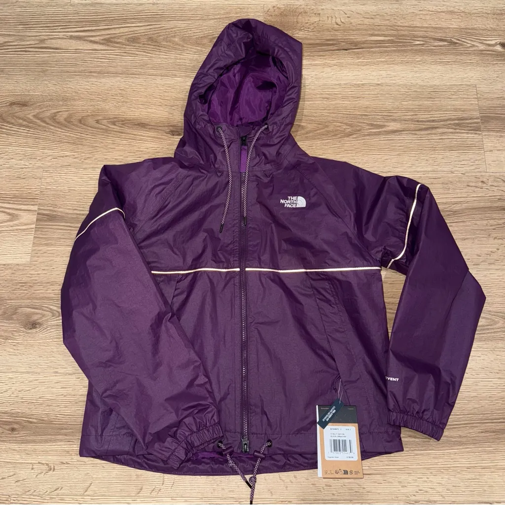 NWT The North Face Antora Jacket Women's Small Purple
Windbreaker Rain Coat - Image 2