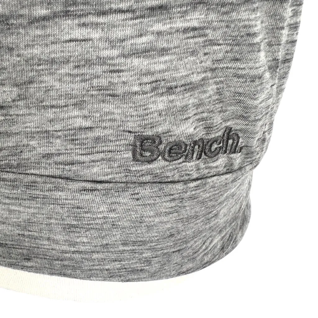 Bench Rollreach Short Sleeve Hooded Jumper Shirt Heather Gray Medium - Image 8
