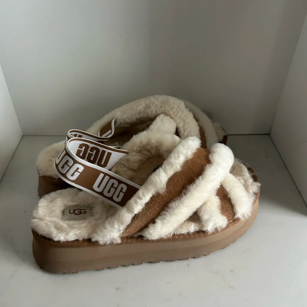 UGG Disco Cross Slide Slippers - Image 3