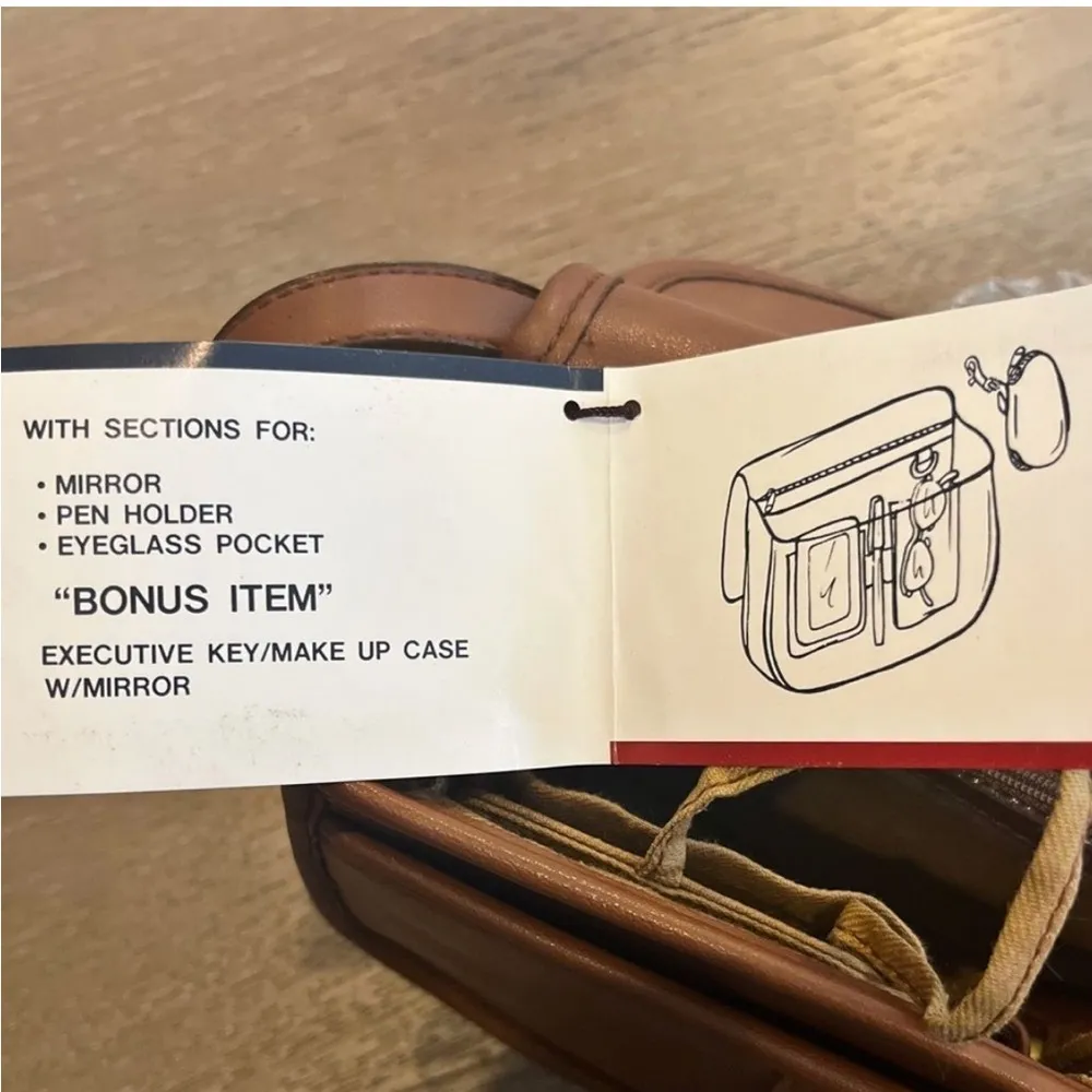 Mocha Color Carryland Crossbody Purse • Made from Vegan Leather •NWT - Image 9