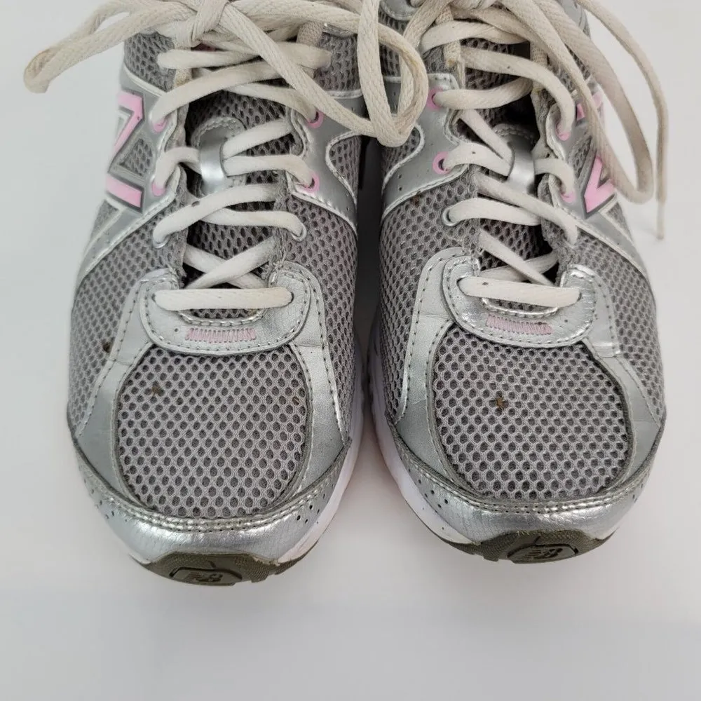 New Balance Womens Susan G Komen WW665KM Size 8 Gray Breast Cancer Sneakers - Image 3