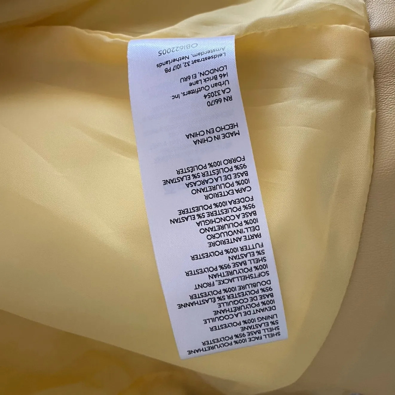 Urban Outfitters Celeste Faux Leather Moto Jacket Sz Small - Image 9