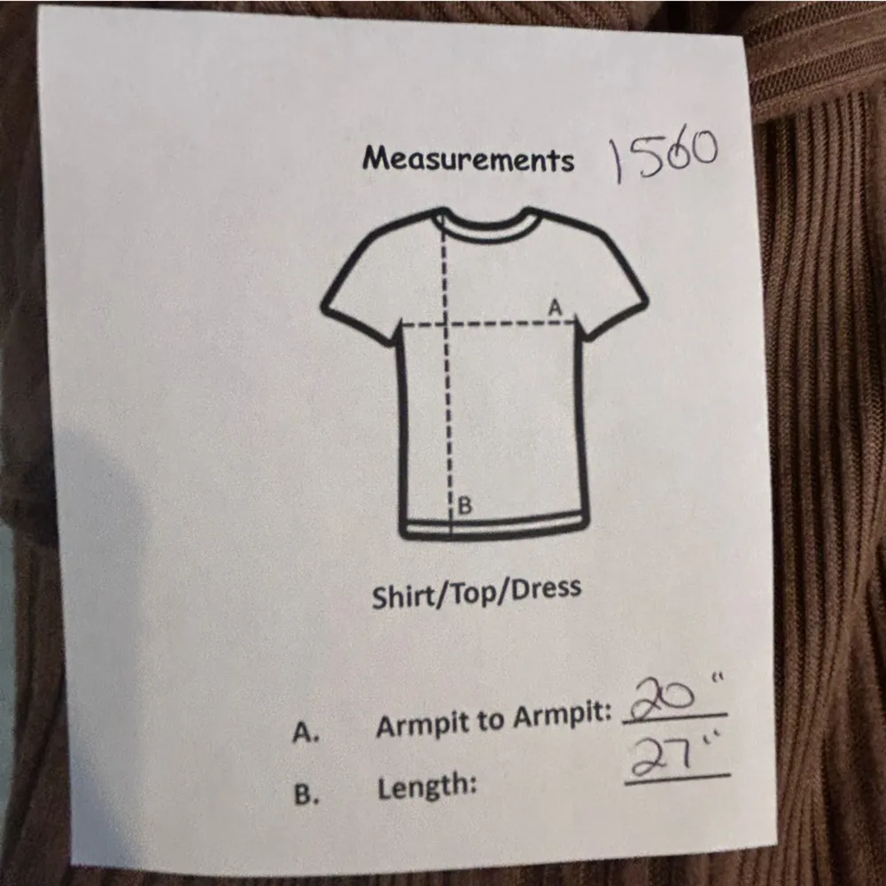 Cuddl Duds Women's Petite Brown Button-Up Top Long Sleeve Size S - Image 9