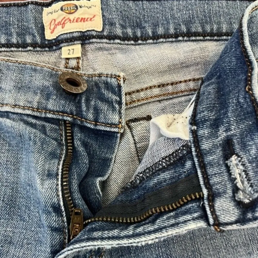 girlfriend cutoff Jean shorts size 27 - Image 4