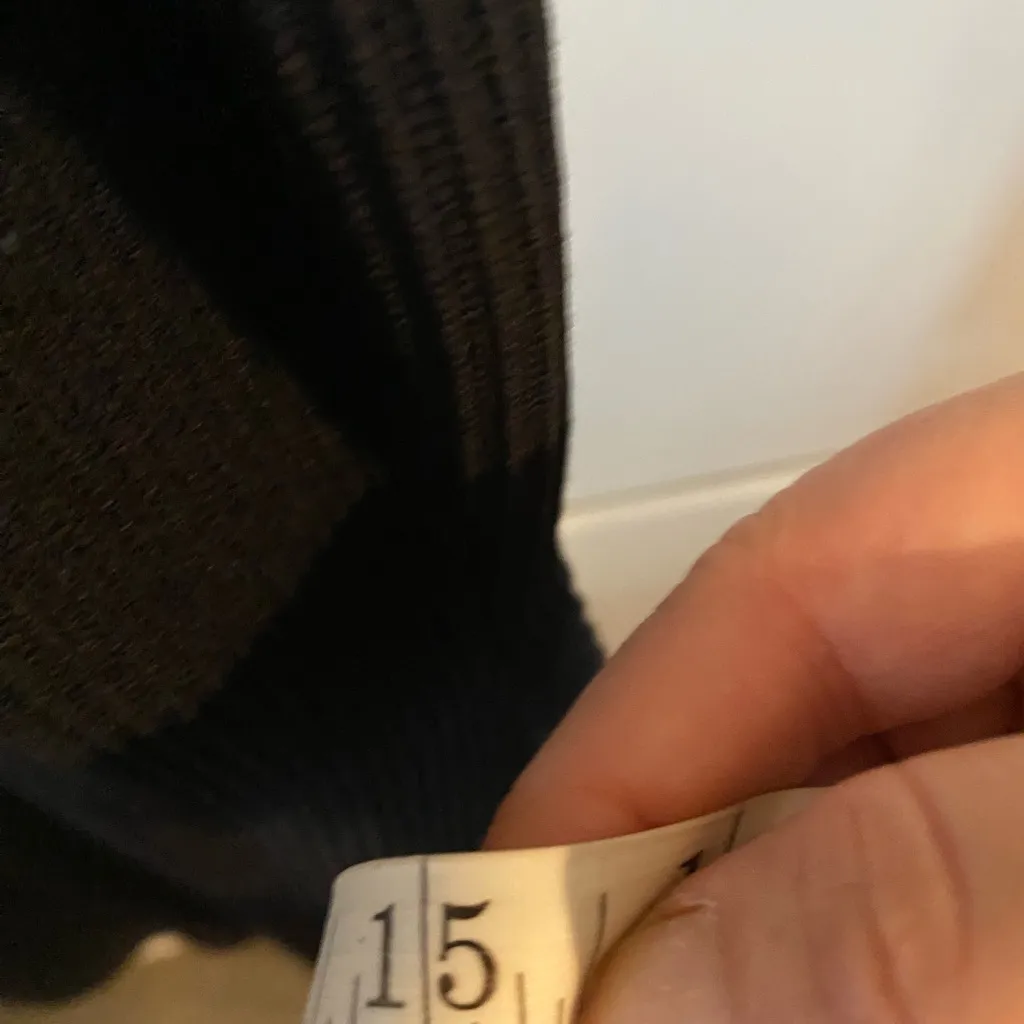 Aritzia Babaton Black Ribbed Sculpt Knit Racer Back Dress classic minimalist - Image 10