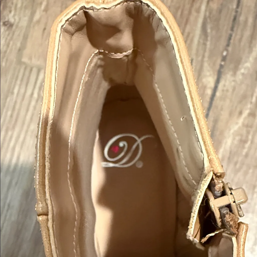 Elegant Tan Ankle Boots for Women Size 7.5 - Image 7