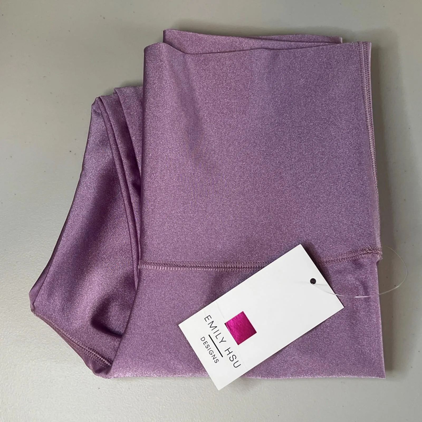 Emily Hsu Ultraluxe Legging Lilac Size Large NWT Purple - Image 6