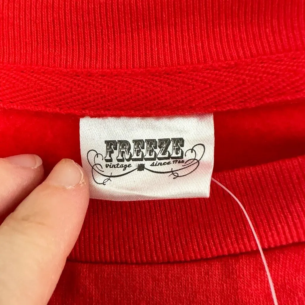 Rue 21 Freeze Women’s Small No Man Like a snowman sweatshirt NWT - Image 2