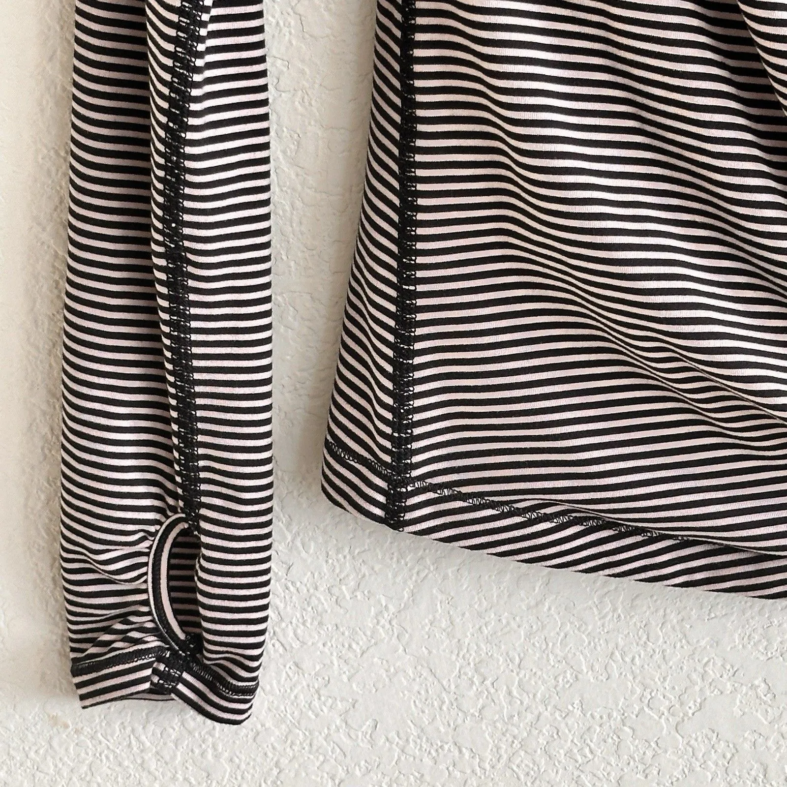 Lululemon The Sunset Salutation Long Sleeve Wrap Striped Top Size 4 - Image 5