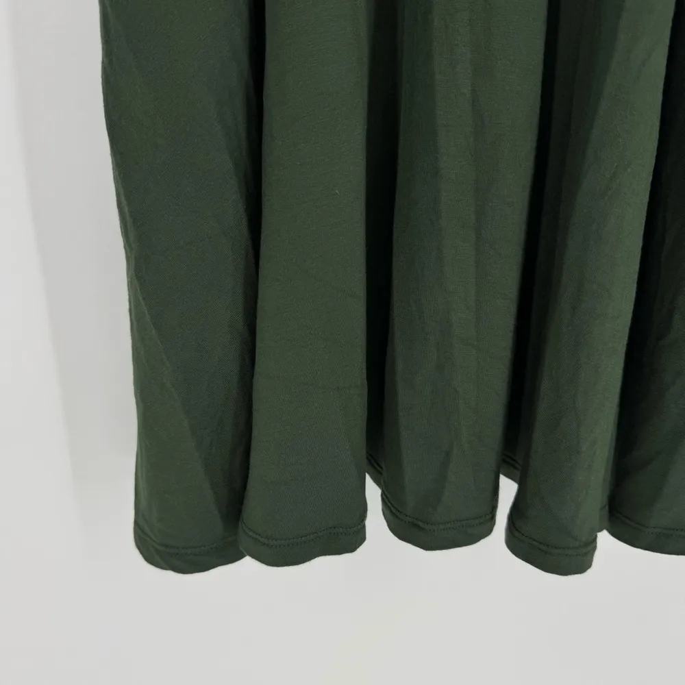 Robin Piccone  Cold Shoulder Mini Dress with Pockets Green Size Small - Image 4