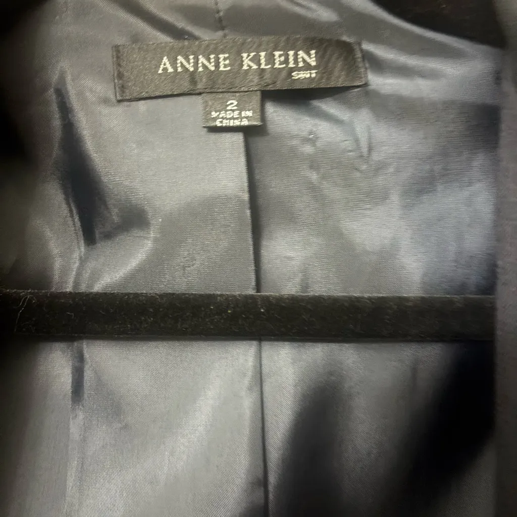 Anne Klein Black Women's Blazer Jacket - Image 2