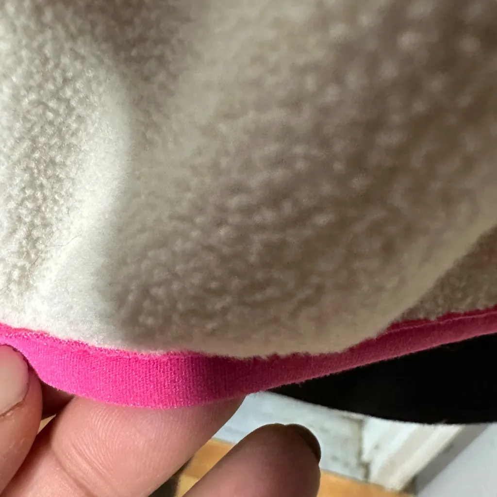 Hippie Rose Cream and Pink Women's Jacket - Image 4