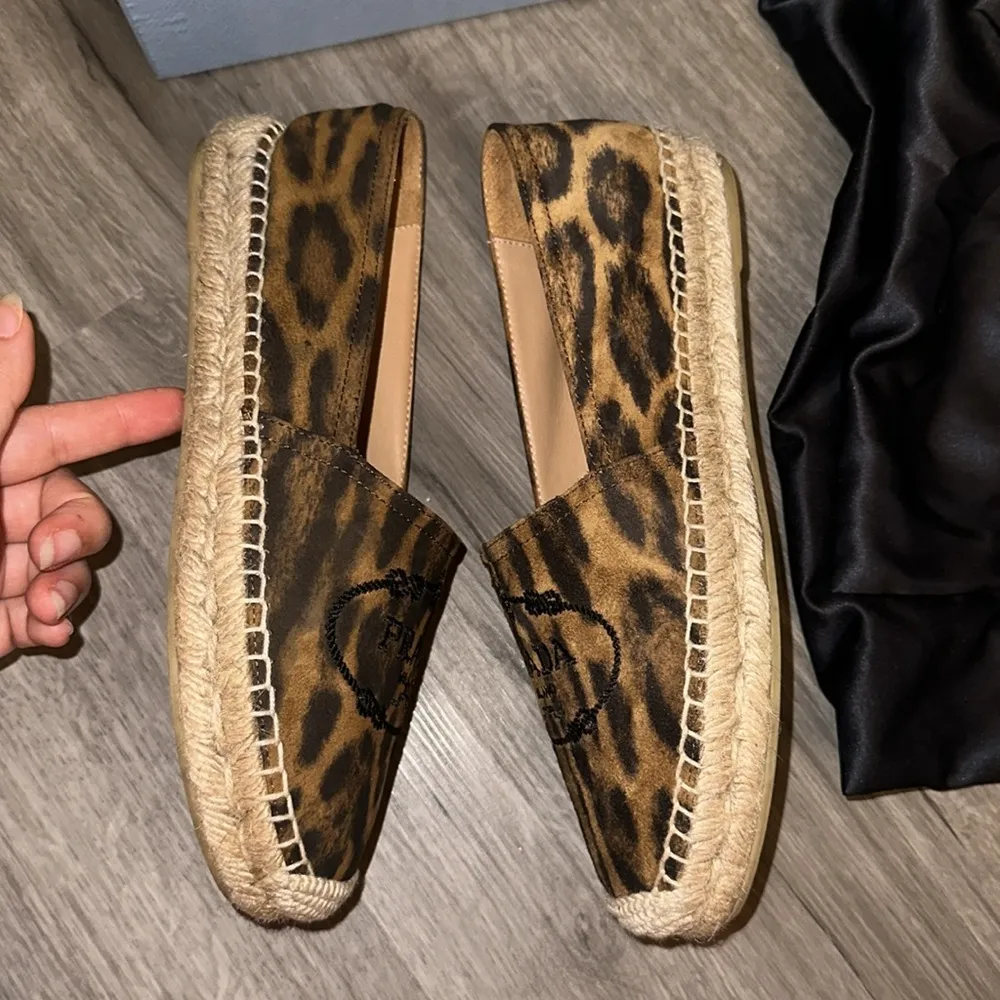 Leopard Print PRADA Espadrilles - Image 7