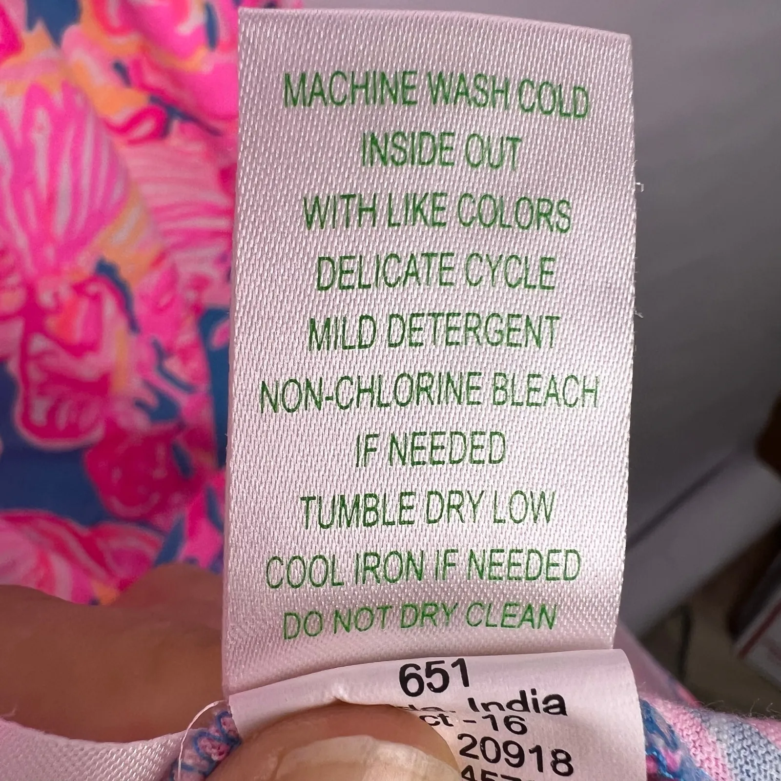 Lilly Pulitzer Sleeveless Dress, Coral Print, Cotton Modal, Summer Beach Resort - Image 10