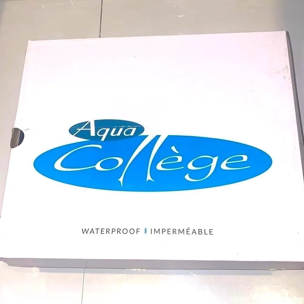 Aqua College black suede wedge athletic bootie/ sneakers.Waterproof.Size 7.5.NWT - Image 11