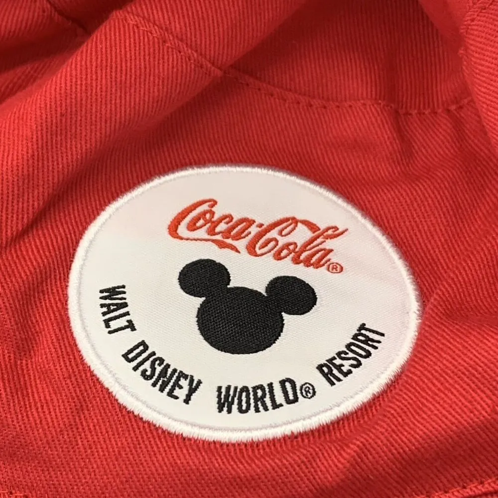 Walt Disney World Resort Coca Cola Reversible Bucket Sun Hat Mickey Mouse Ears - Image 5