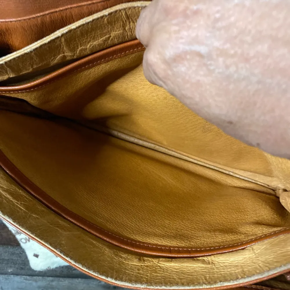 Authentic Vintage MCM Bag/Crossbody w/Clutch Wallet & Dust Bag - Image 14