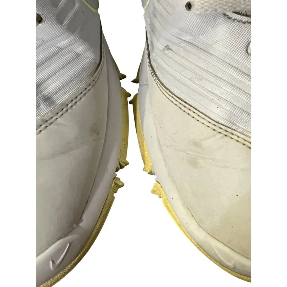 Nike Golf Shoes Womens 9.5 White Gray Lime AA1846-001 Spikeless Lace-Up - Image 7