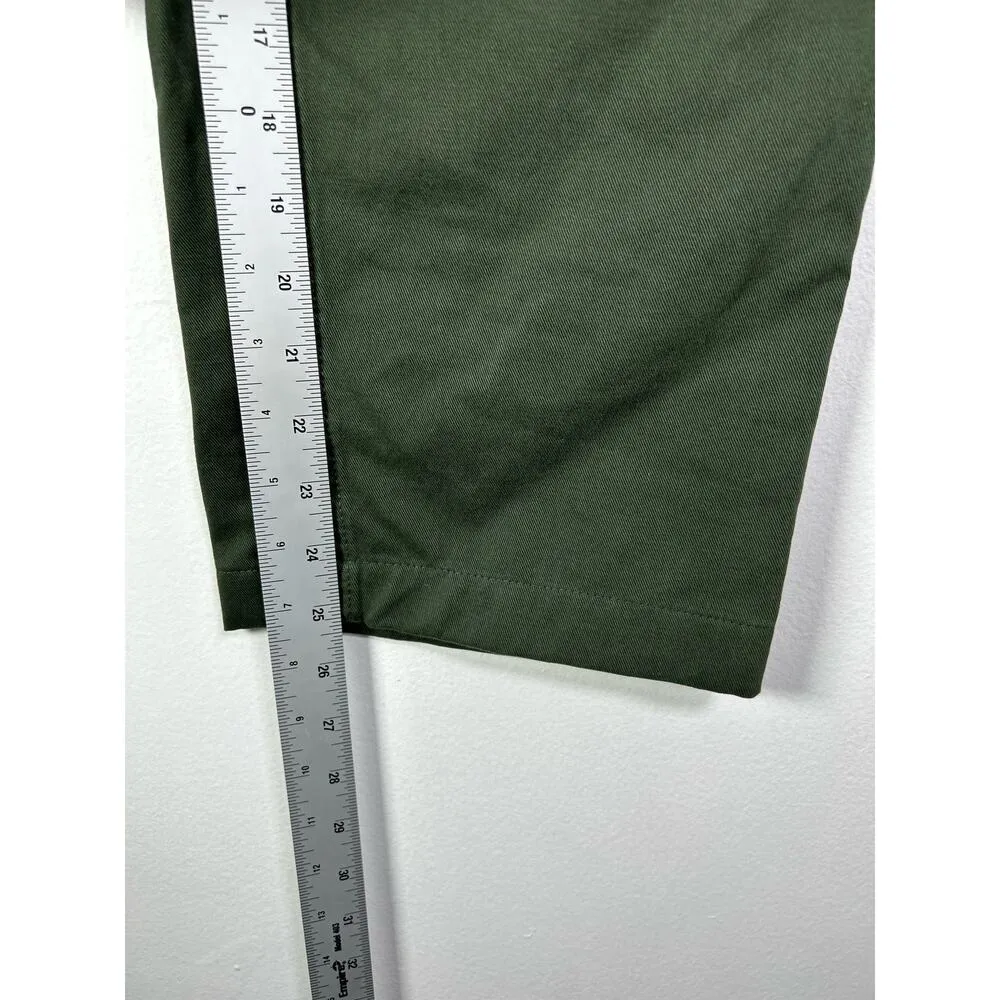 Free People Cya Later Skate Trouser Pants Forest Green Size 0 - Image 7