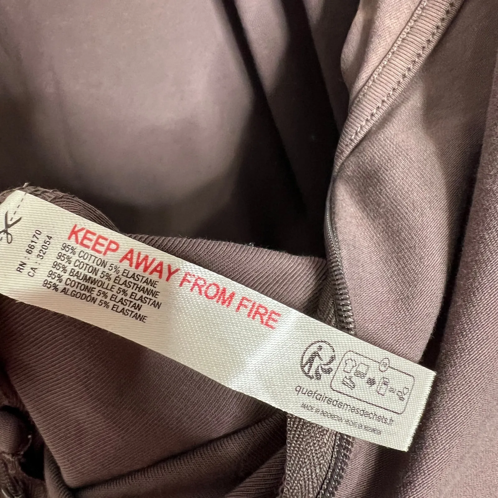 Free People Movement Hot Shot Twist Onesie Jumpsuit Charcoal Brown Size XL - Image 7