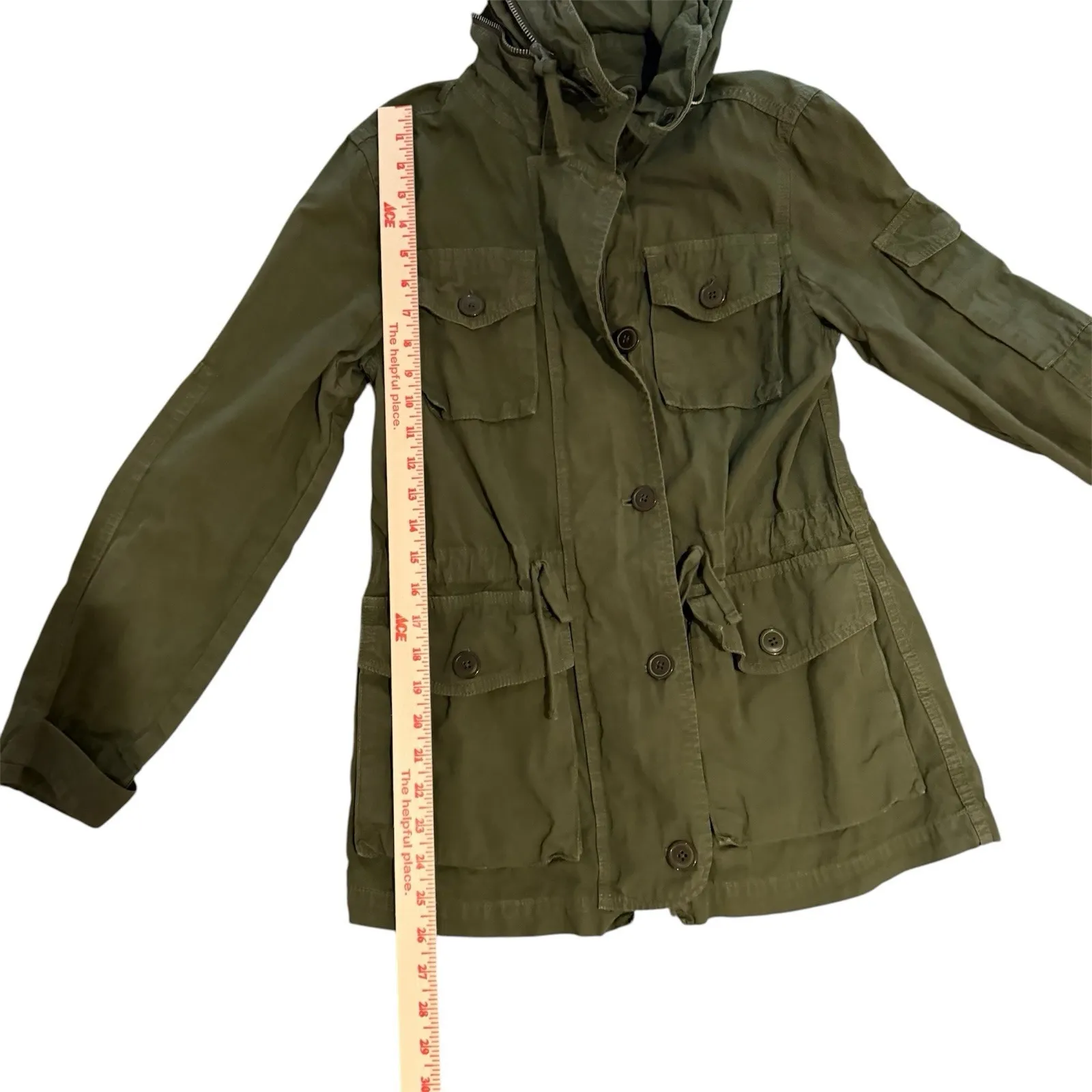 J Crew Jacket‎ Field Utility Military - Image 3