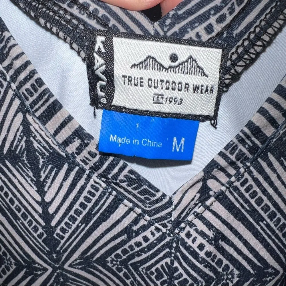 Kavu Women's Ensenada Knee Length Sleeveless Dress Cinched Waist‎ Size Medium - Image 4