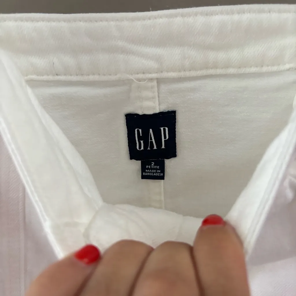 Gap white denim dress - Image 3
