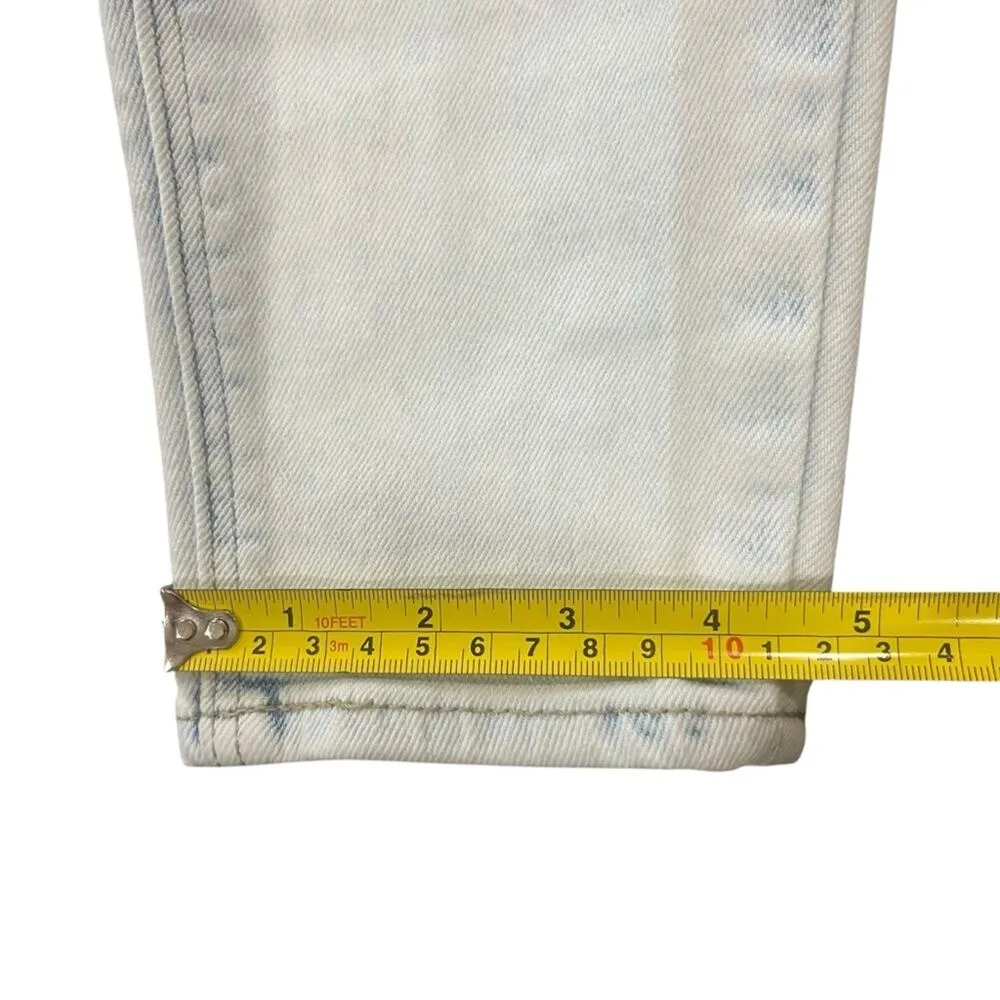 Old Navy Womens Rockstar Super Skinny High Rise Button Fly Light Wash Jeans Sz 4 - Image 7