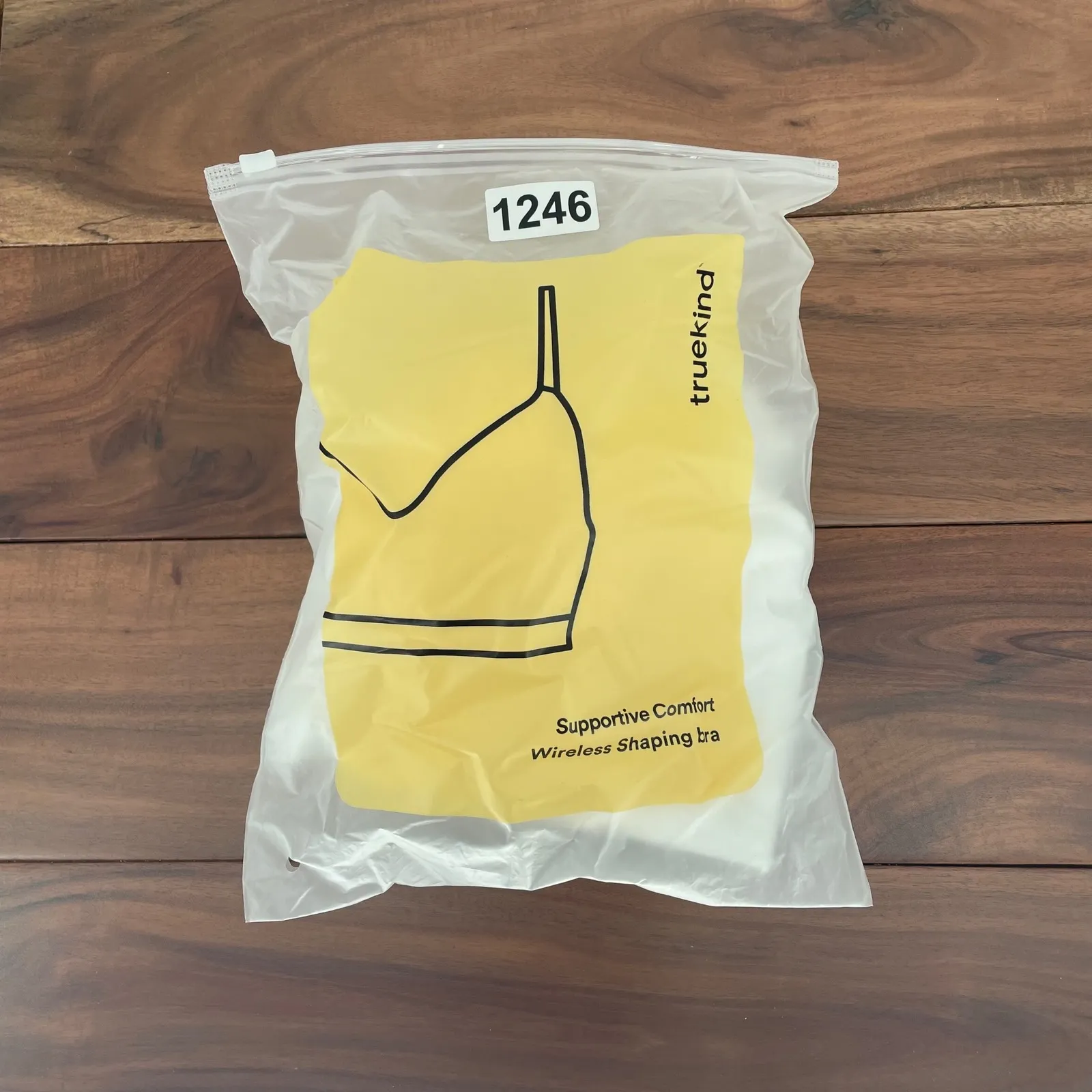 Truekind Supportive Comfort Wireless Shaping Bra L White Size L - Image 2