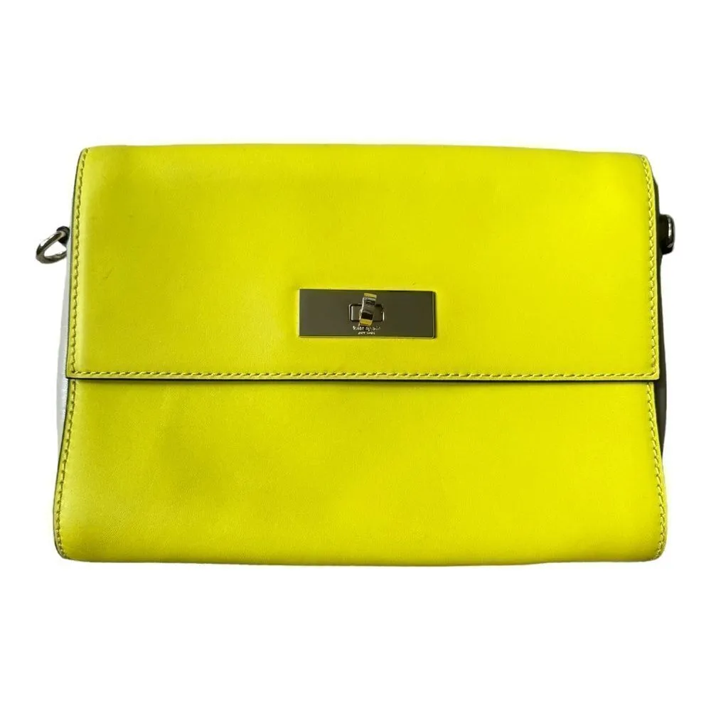 Kate Spade yellow shoulder bag - Image 3