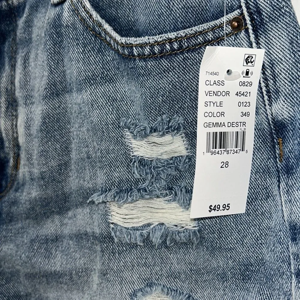 PacSun  High rise Blue Jean Short(Size 28) - Image 8