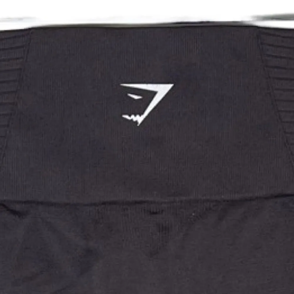 Gymshark Pants Women Small Gray Energy Seamless Crop Leggings Workout Athleisure - Image 5