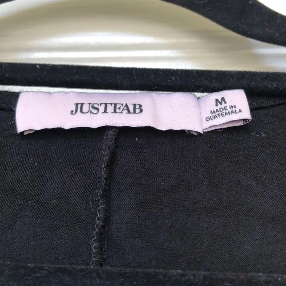 Just fab rayon faux wrap dress Medium - Image 2