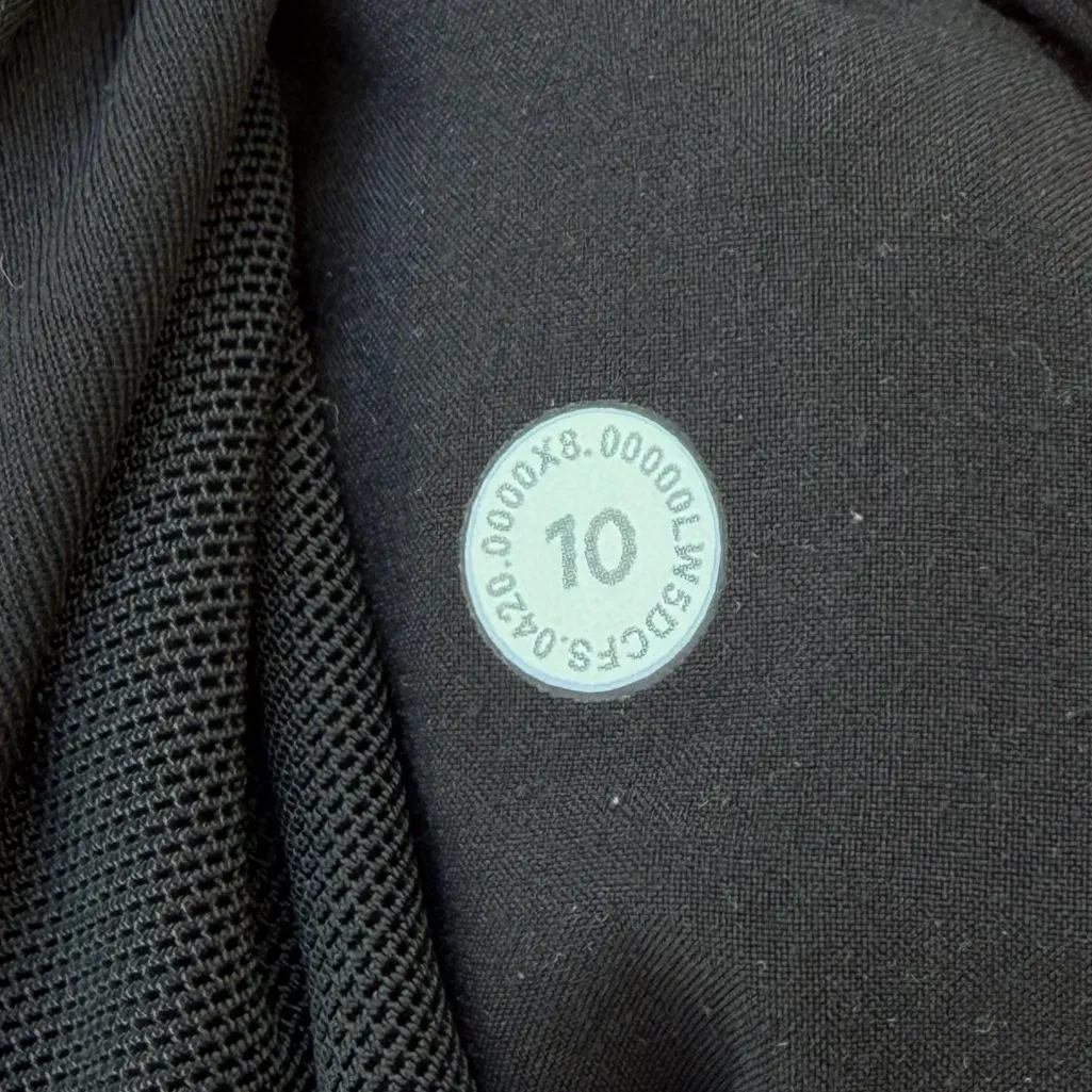 LULULEMON Keep Moving Pant 7/8 High-Rise Black 10 - Image 12