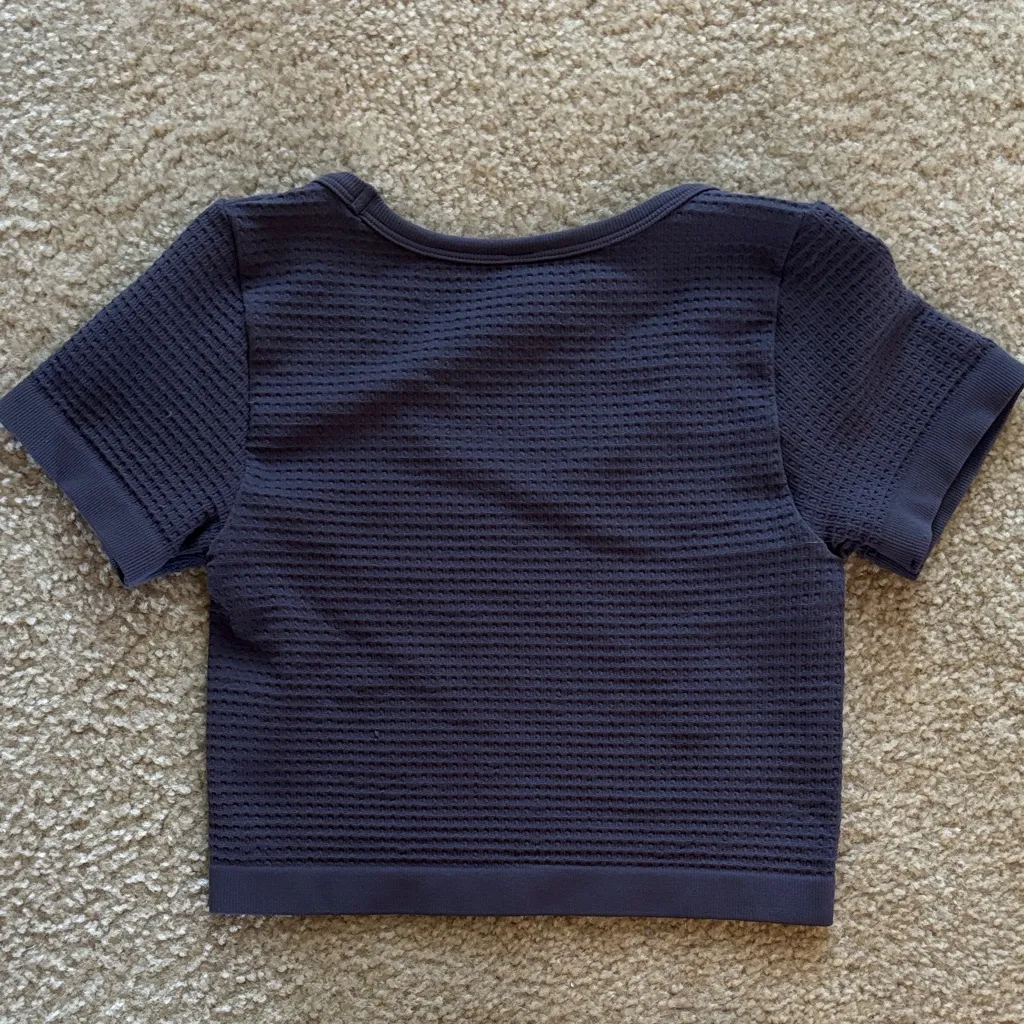By Together Navy Blue Crop Top - Image 3