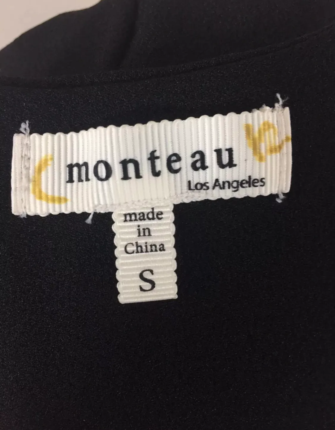 Black Cap Sleeve Dress Size Small - Image 4