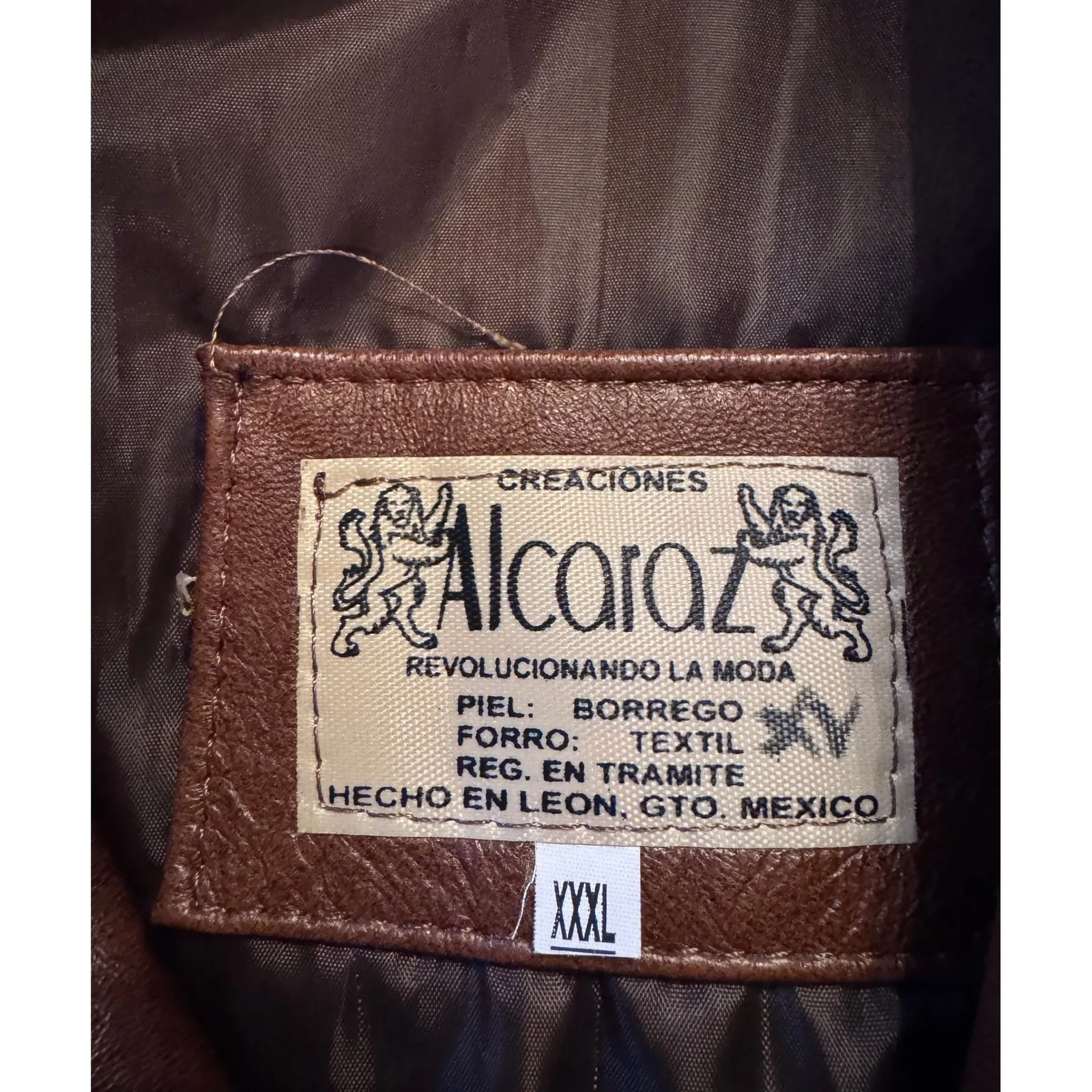 Alcaraz Leather Vest Brown Motorcycle Biker Style Women's XXXL see measurements Size undefined - Image 6