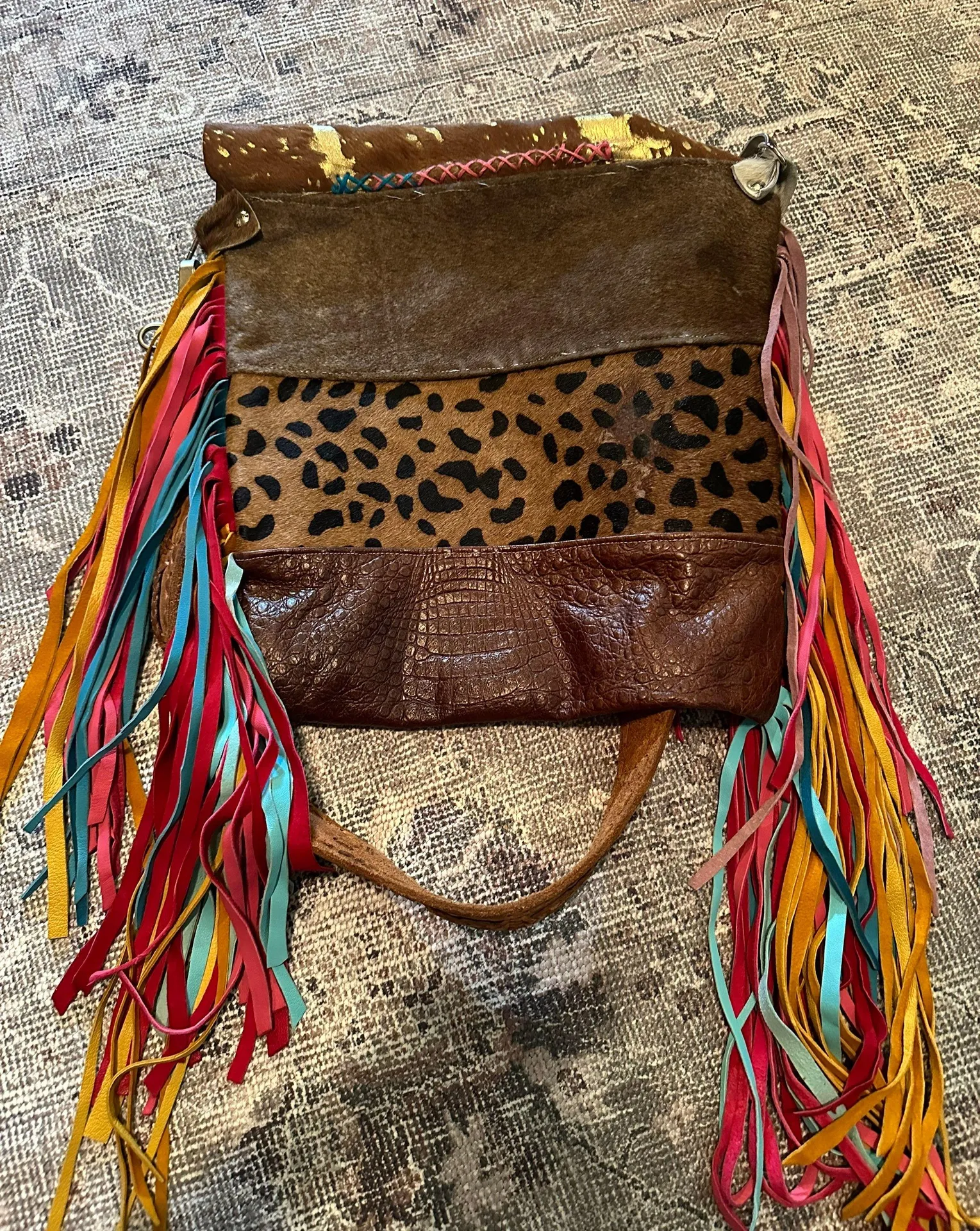 Western Fringe crossbody purse Multiple - Image 2