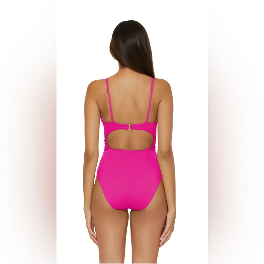 BECCA BY REBECCA VIRTUE Magnolia One Piece Swimsuit, Size Large, $148 - Image 4