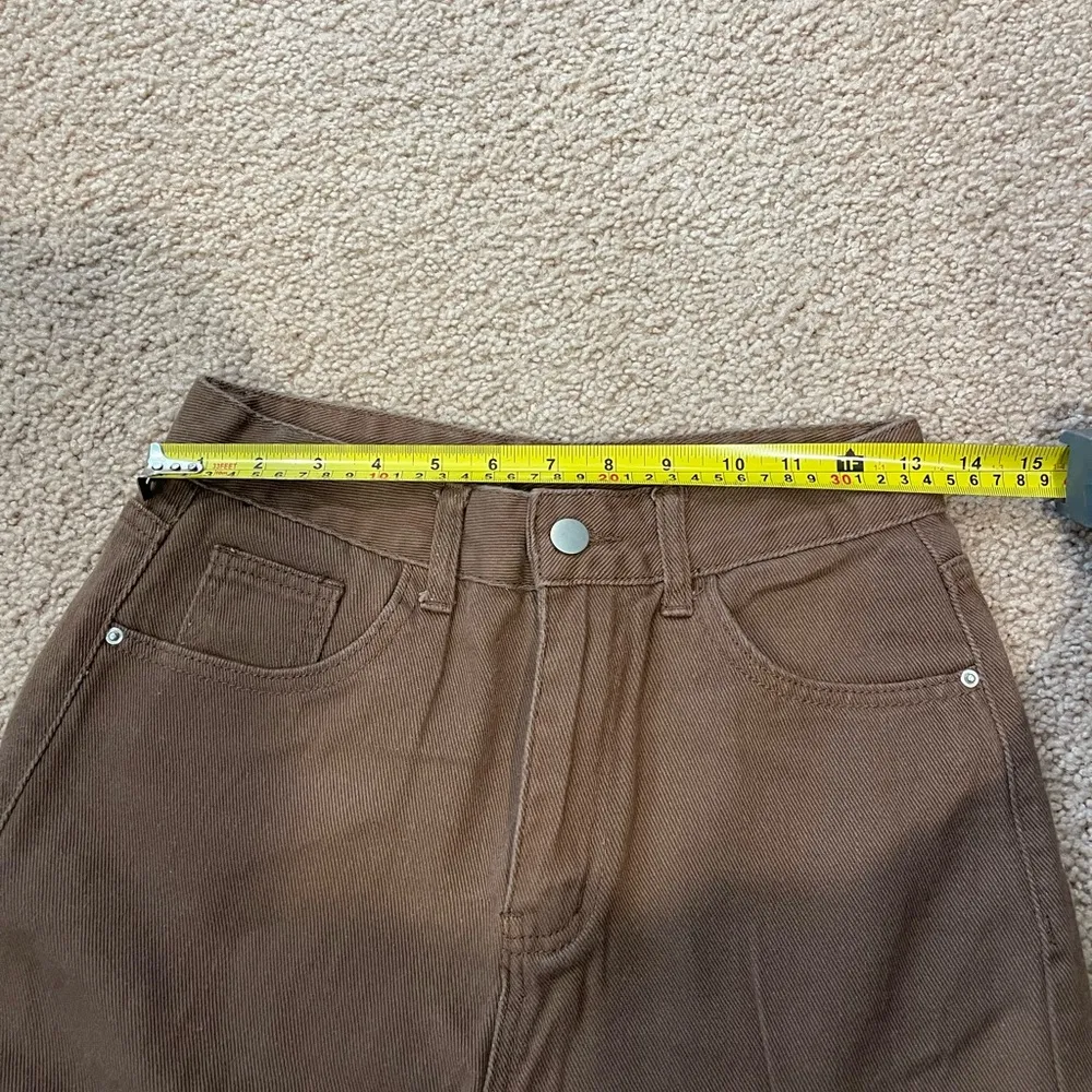 Women's SHEIN brown distressed Cargo Pants - Image 5