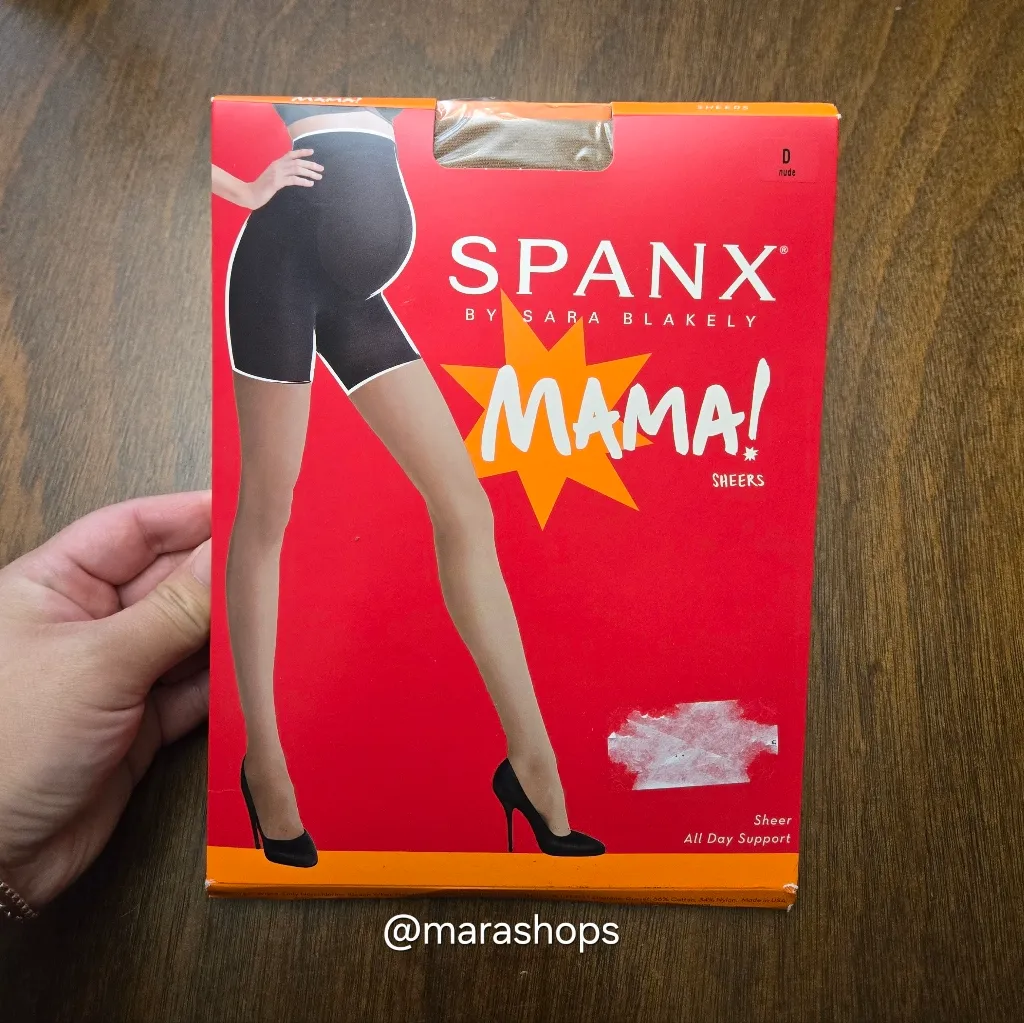 Spanx Mama Sheer Nude Tights - Image 2