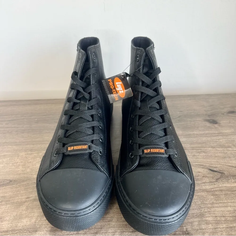 Women's Stagger Leather Hi Slip Resistant Sneaker Size 10 SKU#24540 - Image 3