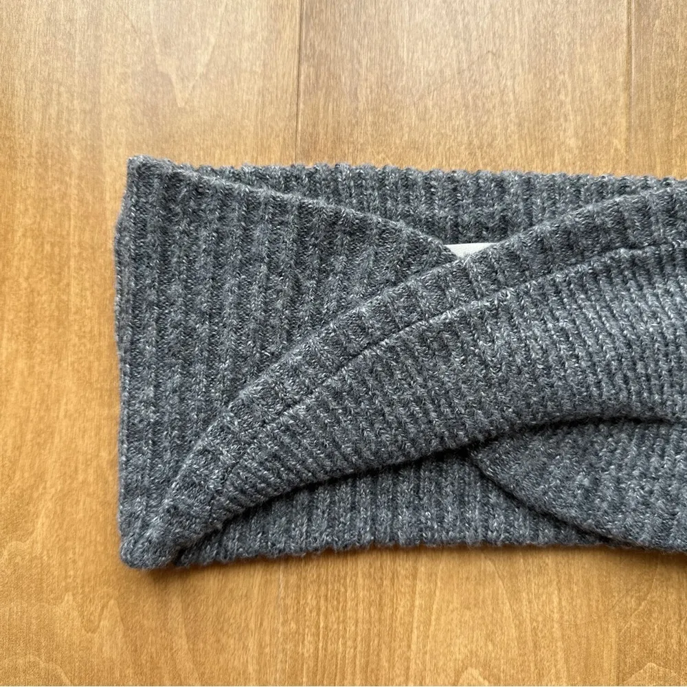 Universal Thread Gray Twist Knit Headband, Winter Outdoor Headband, One Size - Image 10