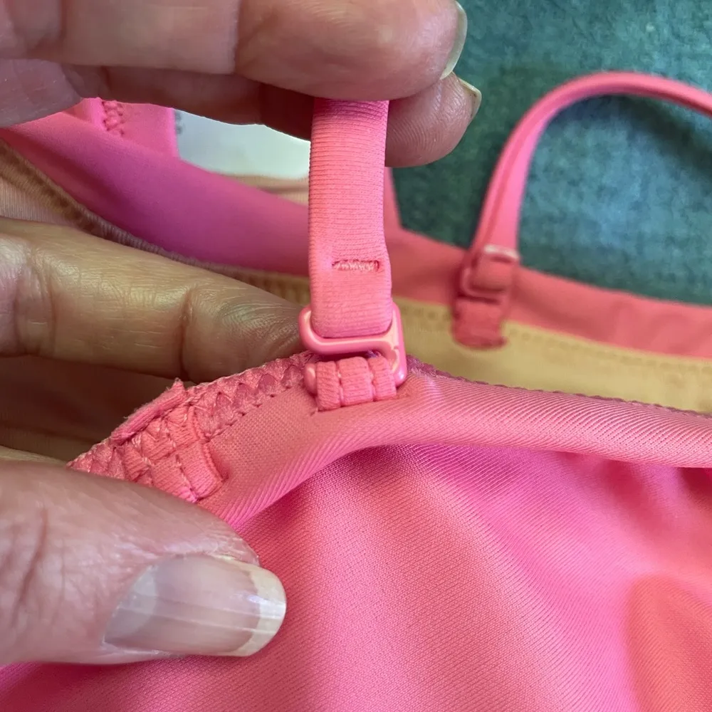 J.Crew Ruched Sweetheart One Piece Pink Size 24 - Image 8