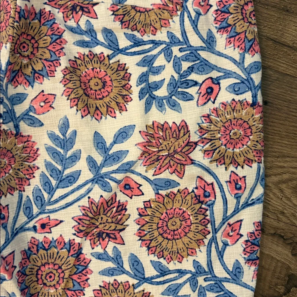 NWOT J.Crew Hayden Floral Vine Print Kick Out Pant Size 2 - Image 6