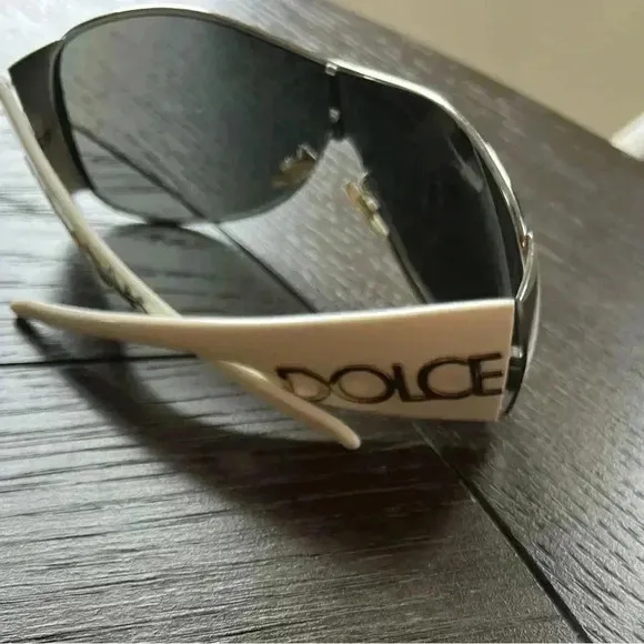 Dolce & Gabbana  DG2005 05/6G 120 White Sunglasses. Vintage, Rare, - Image 2