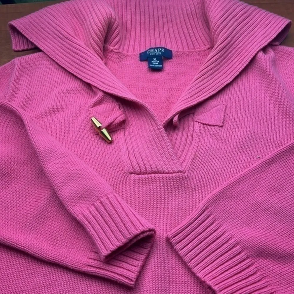 Chaps ladies sweater blouse XL - Image 3
