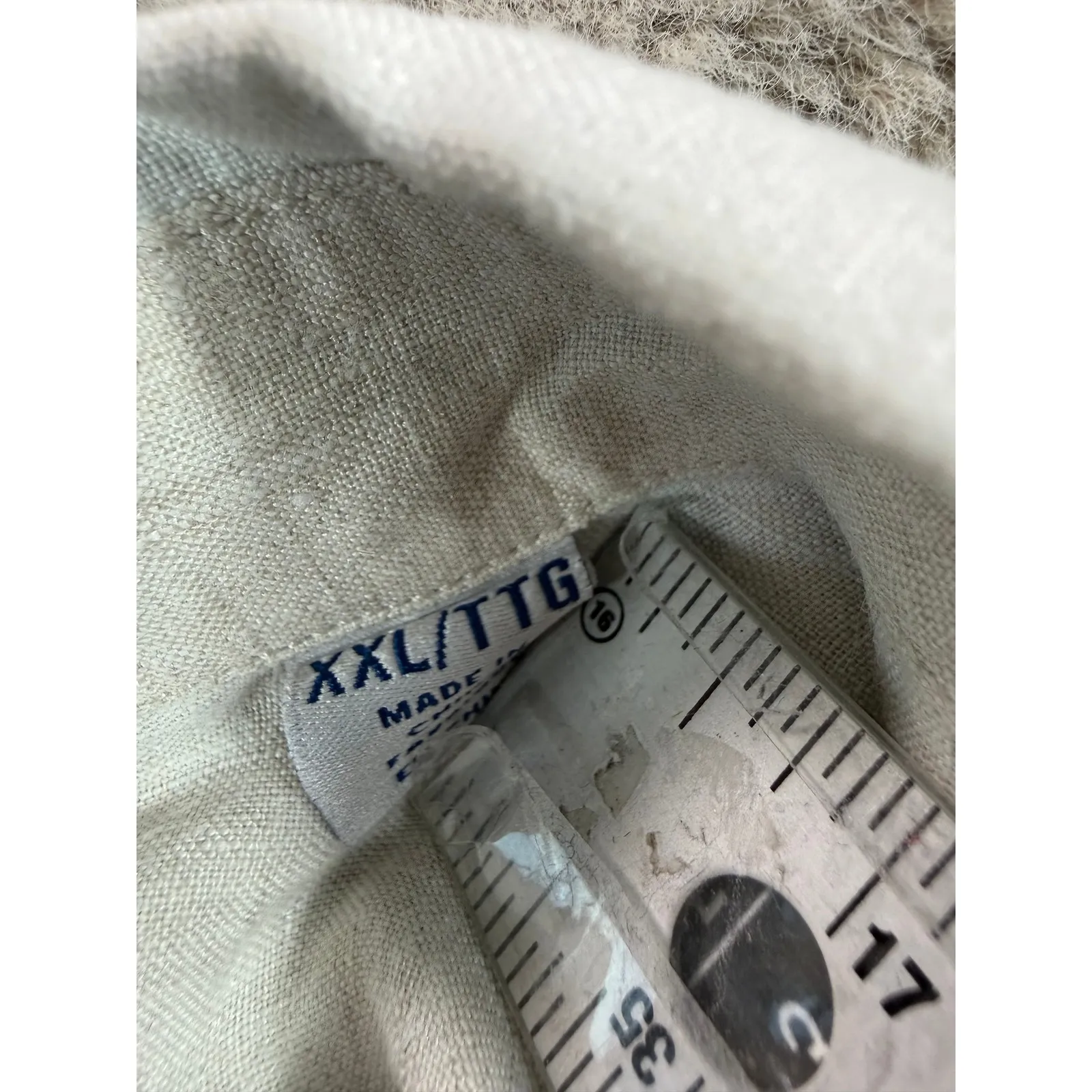 Tommy Bahama Womens XXL‎ Linen Short Sleeve Button Up Shirt Fun Beach Vacation - Image 5